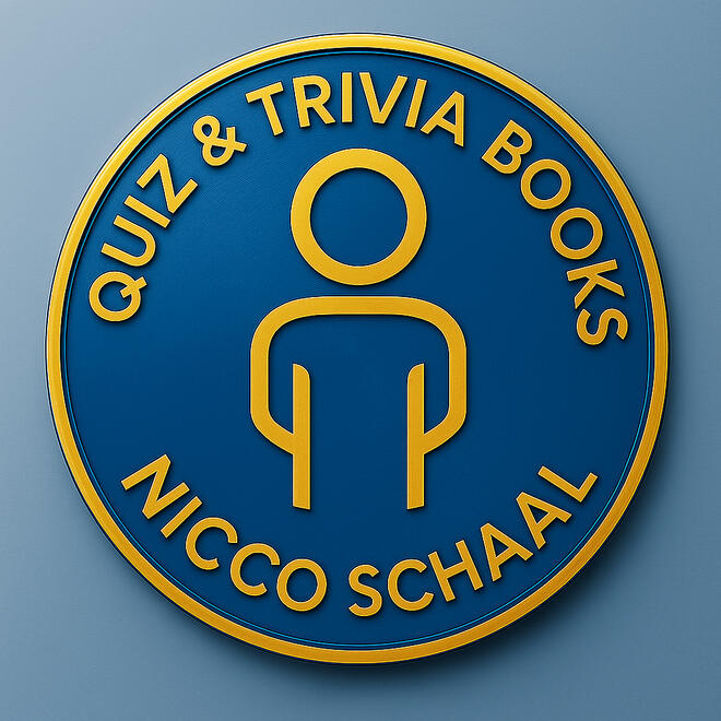 Logo of travel, quiz, and world trivia books.